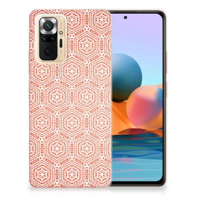 Xiaomi Redmi Note 10 Pro | TPU bumper | Pattern Orange