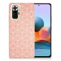 Xiaomi Redmi Note 10 Pro | TPU bumper | Pattern Orange