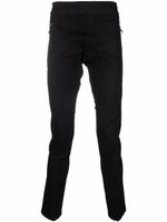 Isaac Sellam Experience pantalon slim en peau lainée - Noir