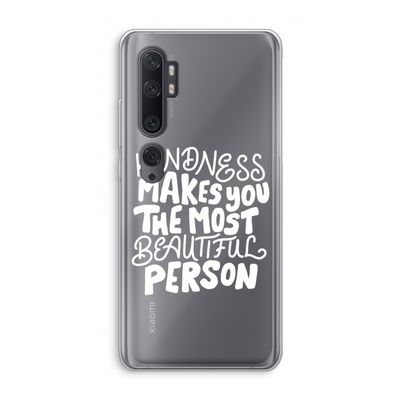 The prettiest: Xiaomi Mi Note 10 Pro Transparant Hoesje