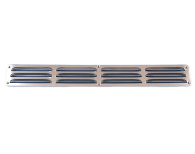 Aluminium Schoepenrooster Opbouw 500 X 65mm - Alu (1-5006a)