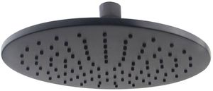 Saqu Universal hoofddouche Ø25cm mat zwart