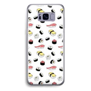 Sushi time: Samsung Galaxy S8 Plus Transparant Hoesje