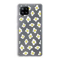 Spiegeleitjes: Samsung Galaxy A42 5G Transparant Hoesje Spiegeleitjes: Samsung Galaxy A42 5G Transparant Hoesje