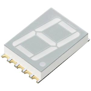 TRU COMPONENTS SMD-LED Geel-groen 13 mcd Eéncijfer-display