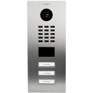 DoorBird D2103V Buitenunit voor Video-deurintercom via WiFi LAN RVS V2A (geborsteld)