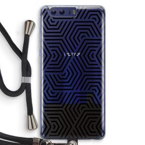 Magic pattern: Honor 9 Transparant Hoesje met koord