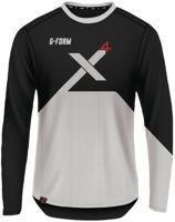 G-FORM longshirt "pro-x4" longarm shirt pro x-4 size xl black/white