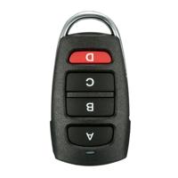 LDTR-WG0229 universele 433mhz elektrische poort garage deur afstandsbediening sleutelhanger klonen Cloner (zwart)