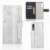 Huawei P20 Pro | Book Style Case | White Wood Huawei P20 Pro | Book Style Case | White Wood