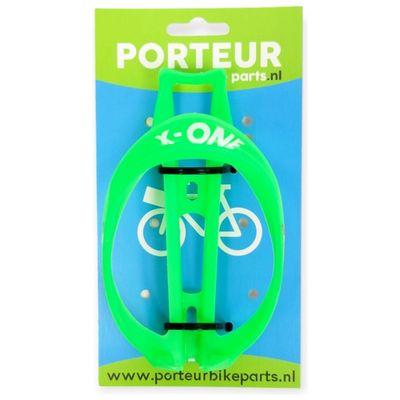 Porteur Bidonhouder groen kunststof