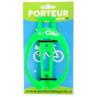Porteur Bidonhouder groen kunststof
