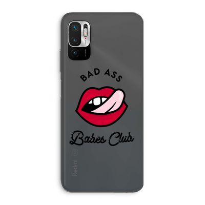 Badass Babes Club: Xiaomi Redmi Note 10 5G Transparant Hoesje