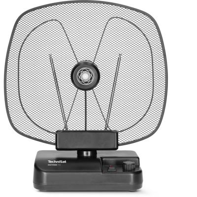 TechniSat Digitenne TT2 Actieve DVB-T/T2 omnidirectionele antenne Binnen, Stationair, Thuis Versterking: 30 dB Zwart