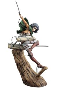 Attack On Titan ARTFXJ Statue 1/8 Mikasa Ackerman Renewal Package Ver. 35 Cm