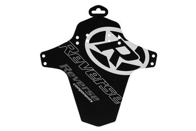 Reverse Logo Spatbord - Wit/Zwart Reverse Logo Spatbord - Wit/Zwart