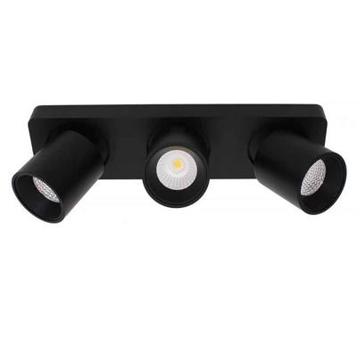 Artdelight Led plafondspotLaguna 3-lichts zwart - PL LAGUNA3 ZW