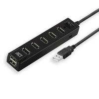 ACT connectivity usb hub 7 port met aanen uit schakelaar