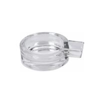 Sigaren asbak - glas - 1 legger - D14.5 cm - sigarenhouder - thumbnail