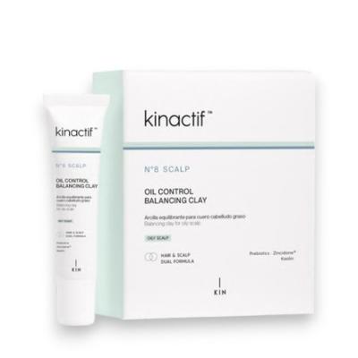 Kin Cosmetics Kinactif No.8 Oil Control Balancing Clay 3x15ml