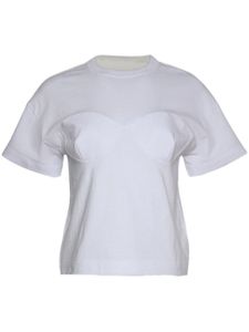 sacai t-shirt à manches courtes - Blanc