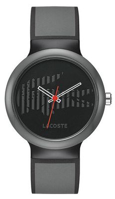 Lacoste horlogeband 2010568 / LC-46-1-29-2245 Rubber Zwart 14mm