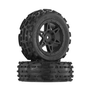 Dboots Sand Scorpion DB Tire Set Glued (Black) (Front) (2PCS) (AR550015)