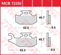 TRW Remblokken, en remschoenen voor de moto, MCB723SI Sinter offroad