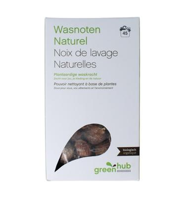 Wasnoten met waszakje katoen