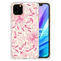 Apple iPhone 11 Pro Case Pink Flowers - thumbnail