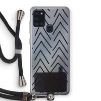 Marrakech Arrows: Samsung Galaxy A21s Transparant Hoesje met koord