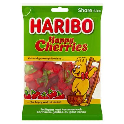 Haribo Haribo - Kersen 250 Gram 10 Stuks