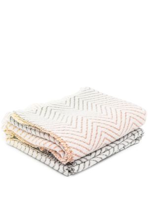 Missoni Home pull à motif zig-zag - Jaune