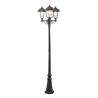 Konstsmide 7227-750 Parma Staande buitenlamp Spaarlamp E27 225 W Zwart - thumbnail