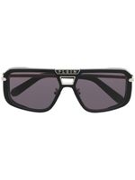 Philipp Plein lunettes de soleil à monture carrée - Noir