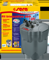 Sera aquarium filter bioactive 250 +UV