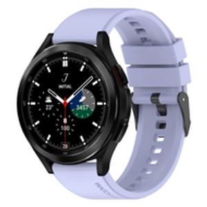 Siliconen gesp bandje - Lila - Samsung Galaxy Watch 4 Classic - 42mm & 46mm