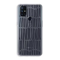 Moroccan stripes: OnePlus Nord N10 5G Transparant Hoesje Moroccan stripes: OnePlus Nord N10 5G Transparant Hoesje