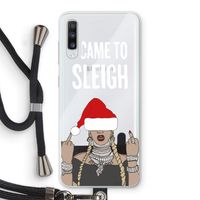Came To Sleigh: Samsung Galaxy A70 Transparant Hoesje met koord