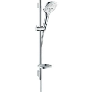 Hansgrohe Raindance select 120 ecosmart unica s puro glijstangset 65cm wit chroom 26622400