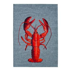 Louis de Poortere Lobster Pop Wandkleed 100 x 140 cm - Steam Red