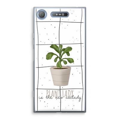 Kamerplant op vensterruit: Sony Xperia XZ1 Transparant Hoesje