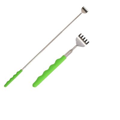 Uitschuifbare ruggenkrabber - 2x - 20 tot 65 cm - Groen - rugkrabber - metaal Uitschuifbare ruggenkrabber - 2x - 20 tot 65 cm - Groen - rugkrabber - metaal
