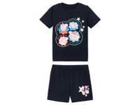 Peuters jongens pyjama (110/116, Peppa Pig/marineblauw)