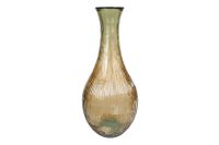 Vaas glas Grande messing