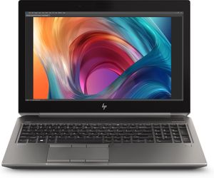 HP ZBook 15 G6 Mobiel werkstation 39,6 cm (15.6") Full HD Intel® Core™ i7 16 GB DDR4-SDRAM 512 GB SSD NVIDIA Quadro T1000 Wi-Fi 6 (802.11ax) Windows 10 Pro Zilver