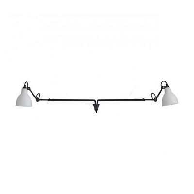 DCW Editions Lampe Gras N213 Double Round Wandlamp - Wit kunststof