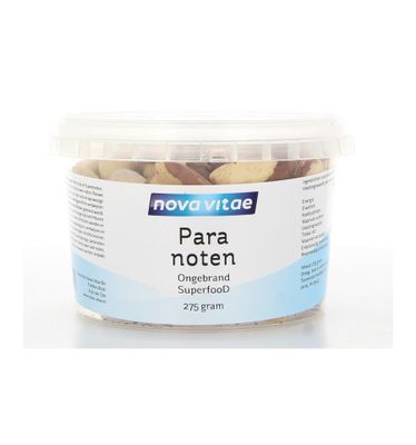 Paranoten ongebrand raw