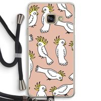 Papegaai: Samsung Galaxy A3 (2016) Transparant Hoesje met koord Papegaai: Samsung Galaxy A3 (2016) Transparant Hoesje met koord