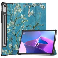 Lunso - Lenovo Tab P11 Pro Gen 2 (2e generatie) - Tri-Fold Bookcase hoes - Van Gogh Amandelbloesem